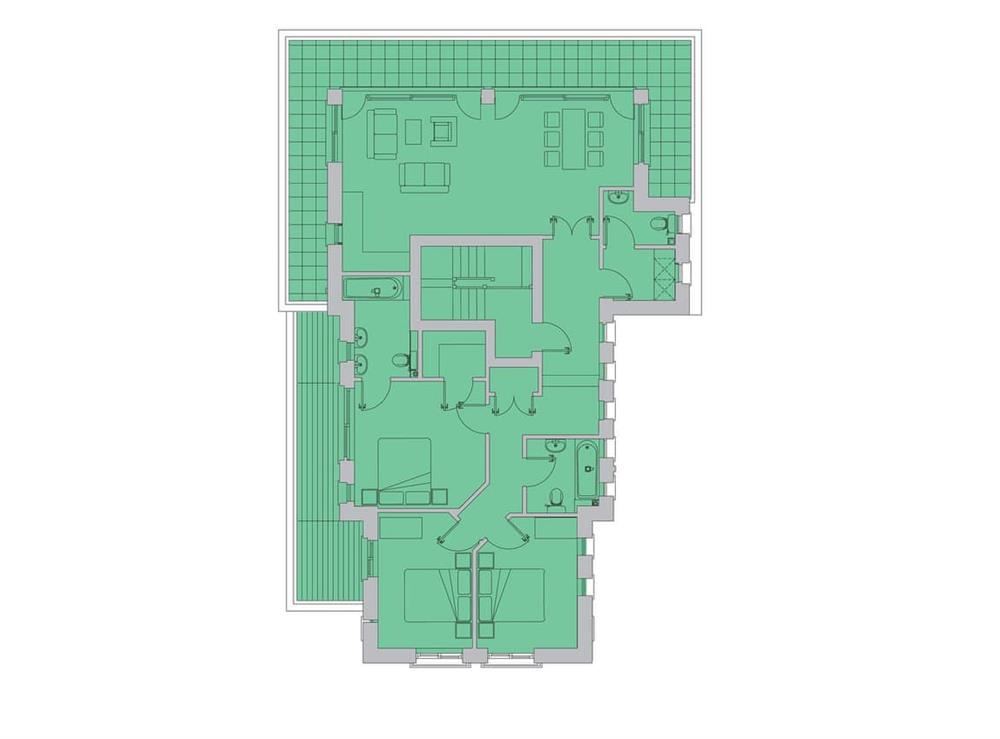 Floor plan at Clearview, 