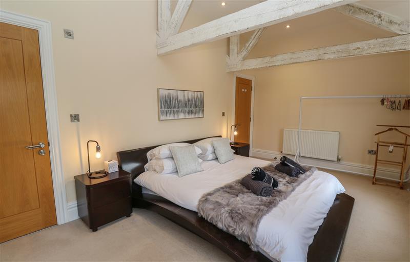 One of the 2 bedrooms at The Penthouse, Helston