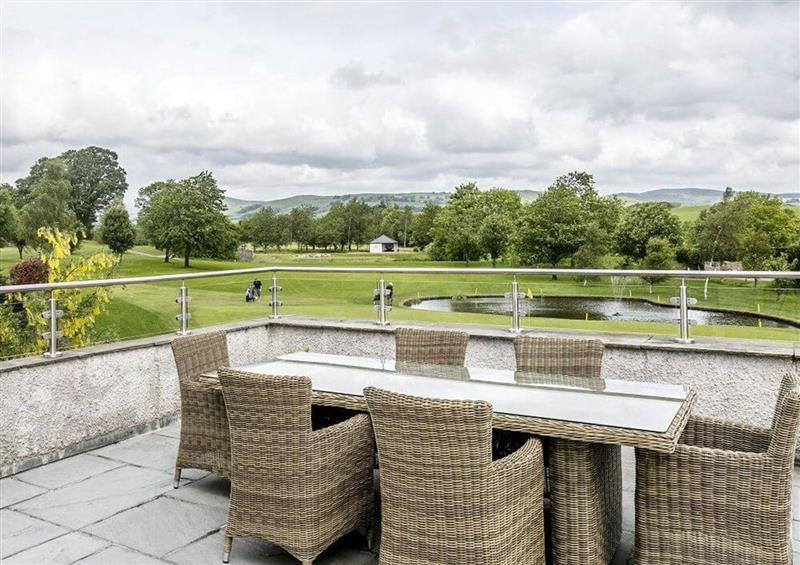 This is the garden at The Penthouse, Kendal