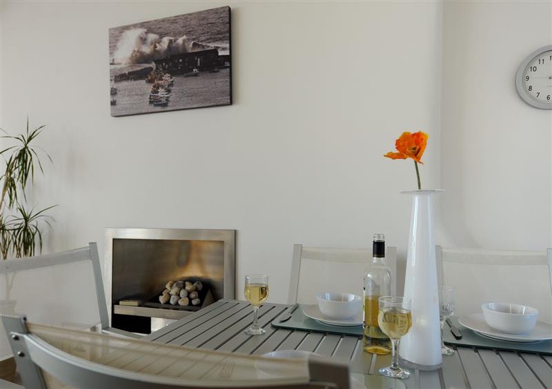 Enjoy the living room at The Penthouse, Lyme Regis