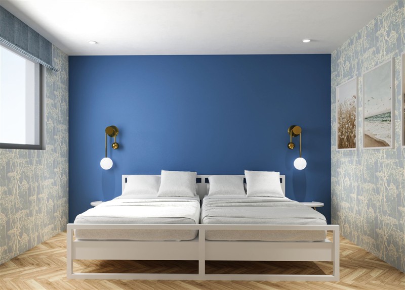 This is a bedroom at 