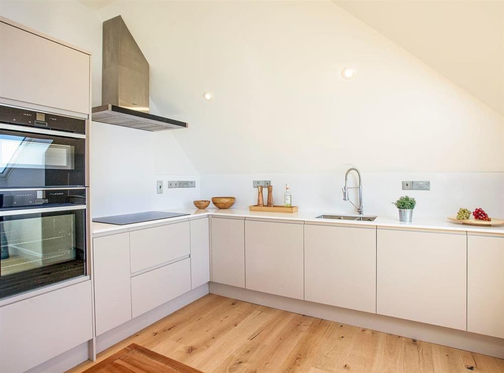 Kitchen at The Penthouse in Woolacombe, Devon