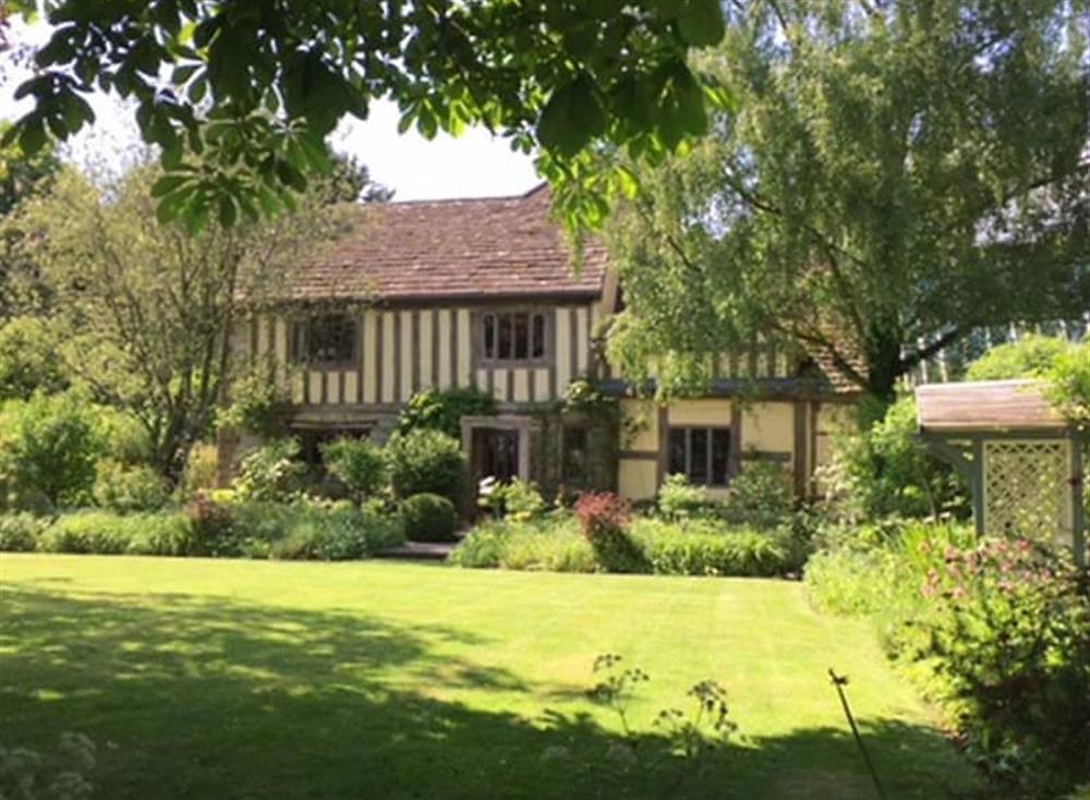 Garden at The Petit Manor in Near Blakeney, England
