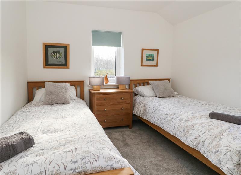 One of the bedrooms at The Pier House, Craobh Haven near Ardfern