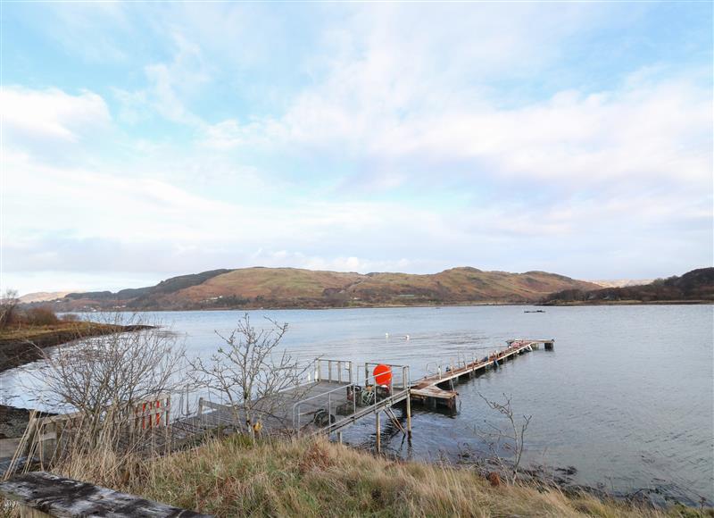 The area around The Pier House at The Pier House, Craobh Haven near Ardfern
