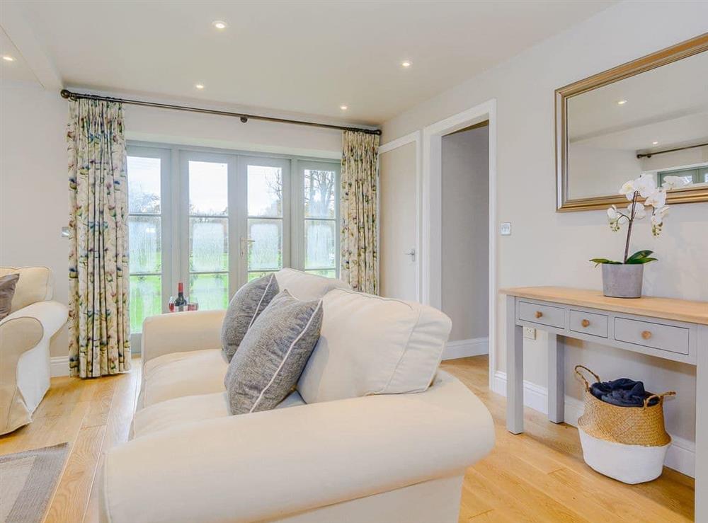 Spacious living room at The Pig Sty in Chew Magna, near Bath, Avon