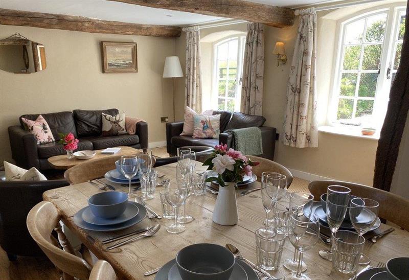 This is the living room at The Piggery, Dulverton