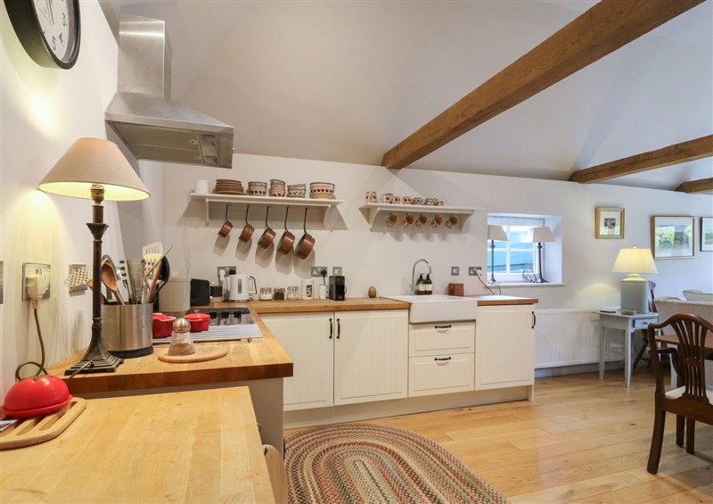 The kitchen at The Piggery, West Peckham near Kings Hill