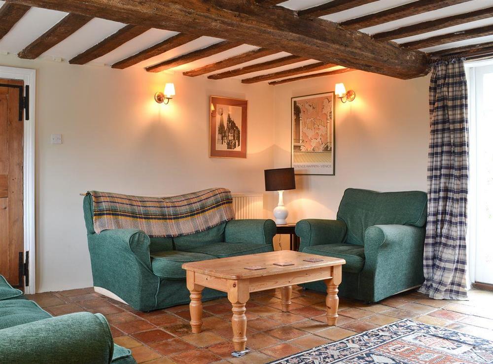 Living room at The Pightle in Southacre, Norfolk