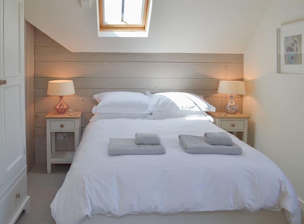 Cosy and inviting double bedroom at The Piglet in Sidbury, near Sidmouth, Devon