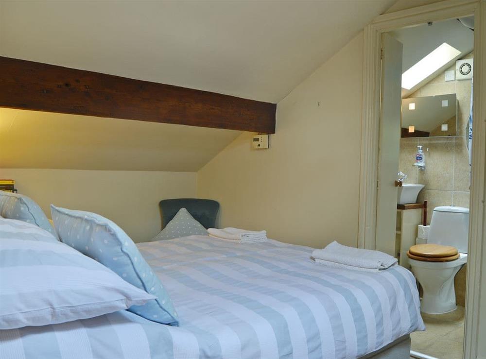 Romantic bedroom with en-suite bathroom (photo 2) at The Pigsty Cottage in Oswestry, Shropshire