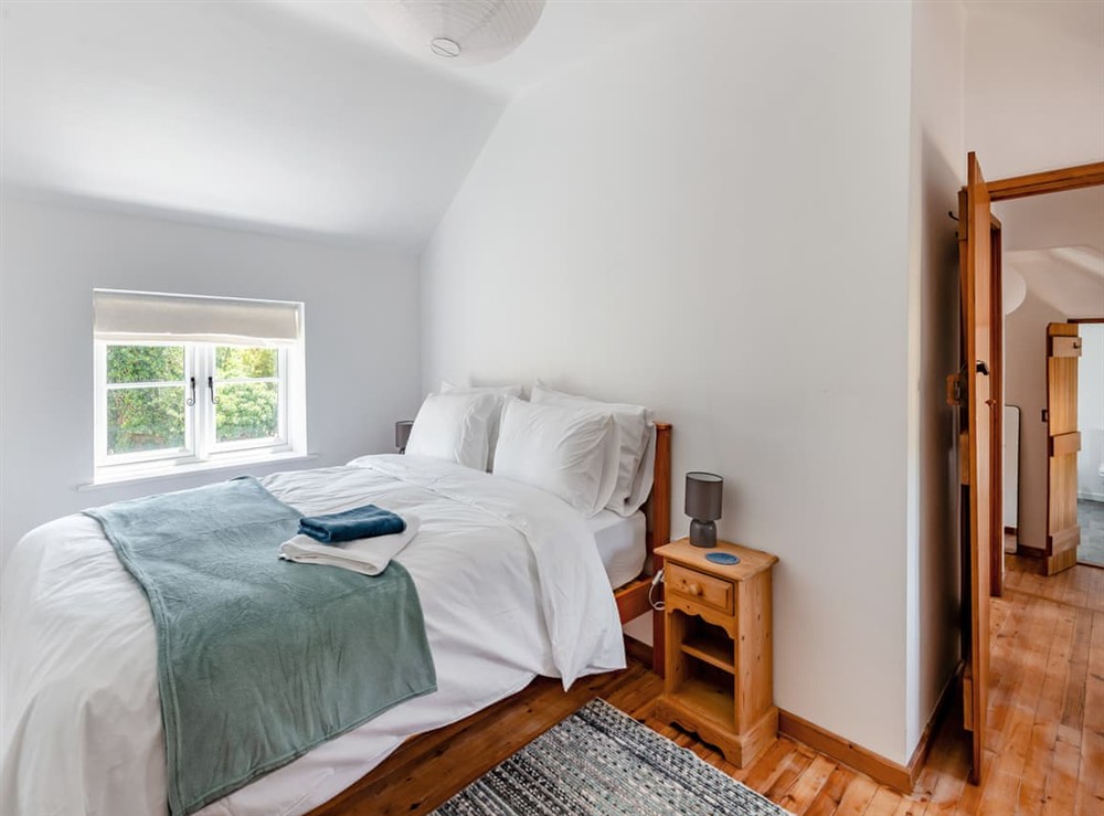 Double bedroom at The Pink Cottage in Bottisham, Cambridgeshire