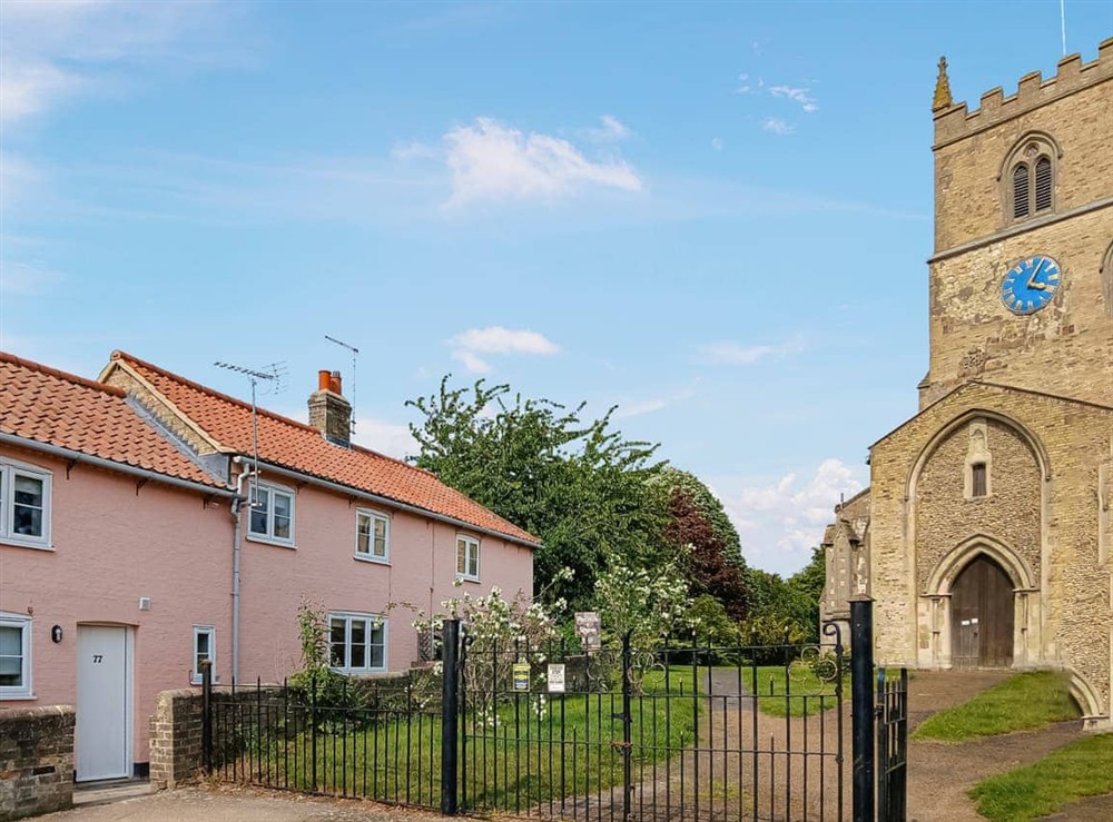 Exterior at The Pink Cottage in Bottisham, Cambridgeshire
