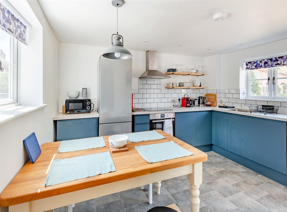 Kitchen/diner at The Pink Cottage in Bottisham, Cambridgeshire