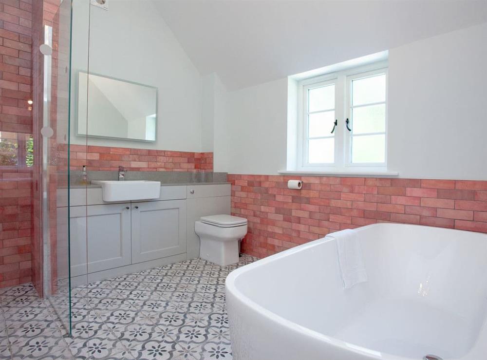 En-suite (photo 3) at The Pink House in Branscombe, Cornwall