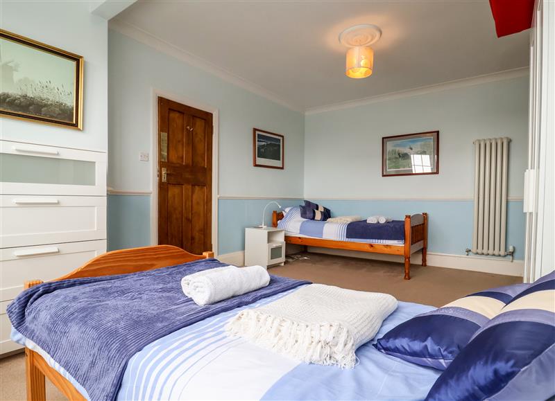 One of the 3 bedrooms at The Pink House, Felixstowe