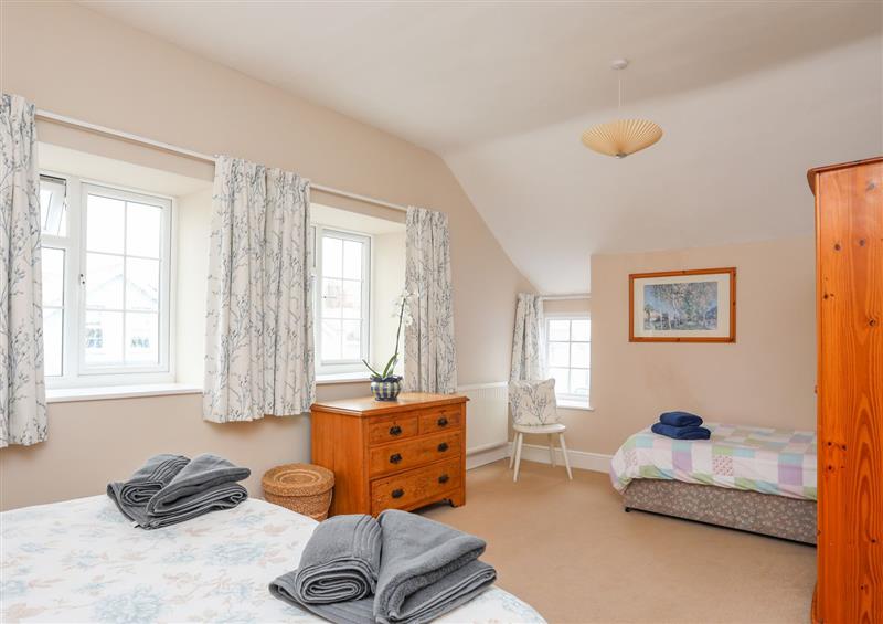 Double bedroom at The Pink House, Rhosneigr, Gwynedd