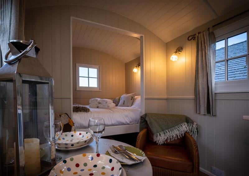 Enjoy the living room at The Pleasant Hut at MountPleasant Farm, Roosebeck near Ulverston