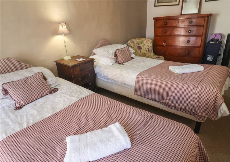 One of the 3 bedrooms at The Plover, Blakeney