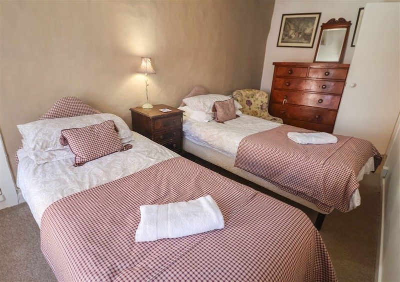 One of the bedrooms at The Plover, Blakeney