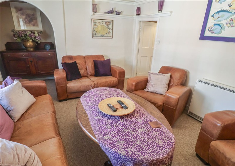 This is the living room at The Plover, Blakeney
