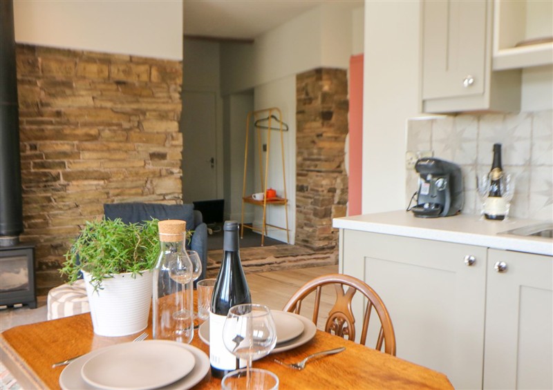 This is the kitchen at The Plucking Shed, Mellor near Marple Bridge