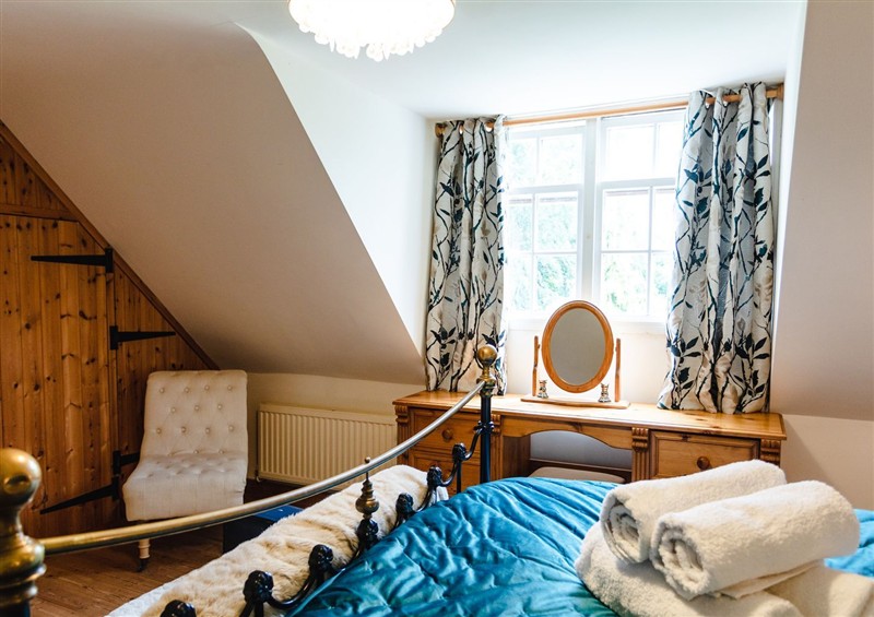 One of the bedrooms at The Poachers Pocket, Whittingham near Powburn
