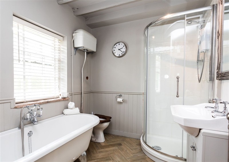 The bathroom at The Poachers Pocket, Whittingham near Powburn