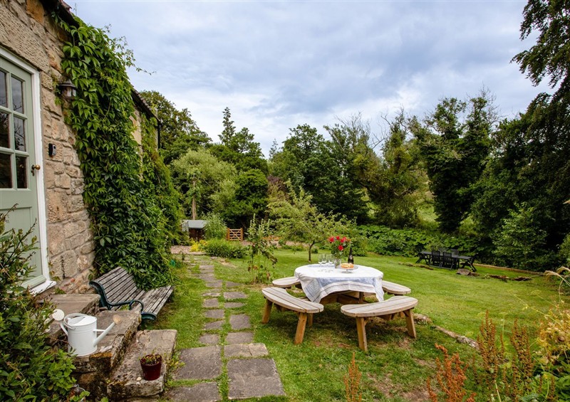 The garden in The Poachers Pocket at The Poachers Pocket, Whittingham near Powburn