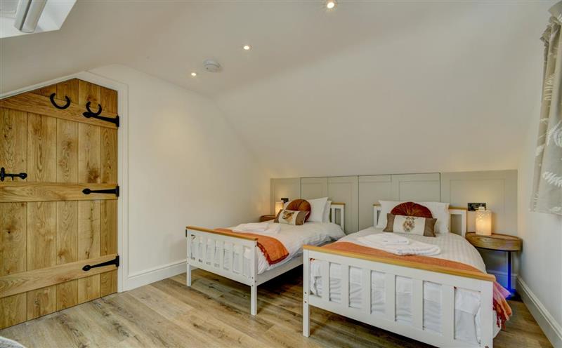 One of the bedrooms at The Pony Stalls, Nr Dulverton