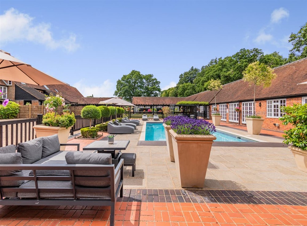 Outdoor at The Pool House in Woking, near Guildford, Surrey