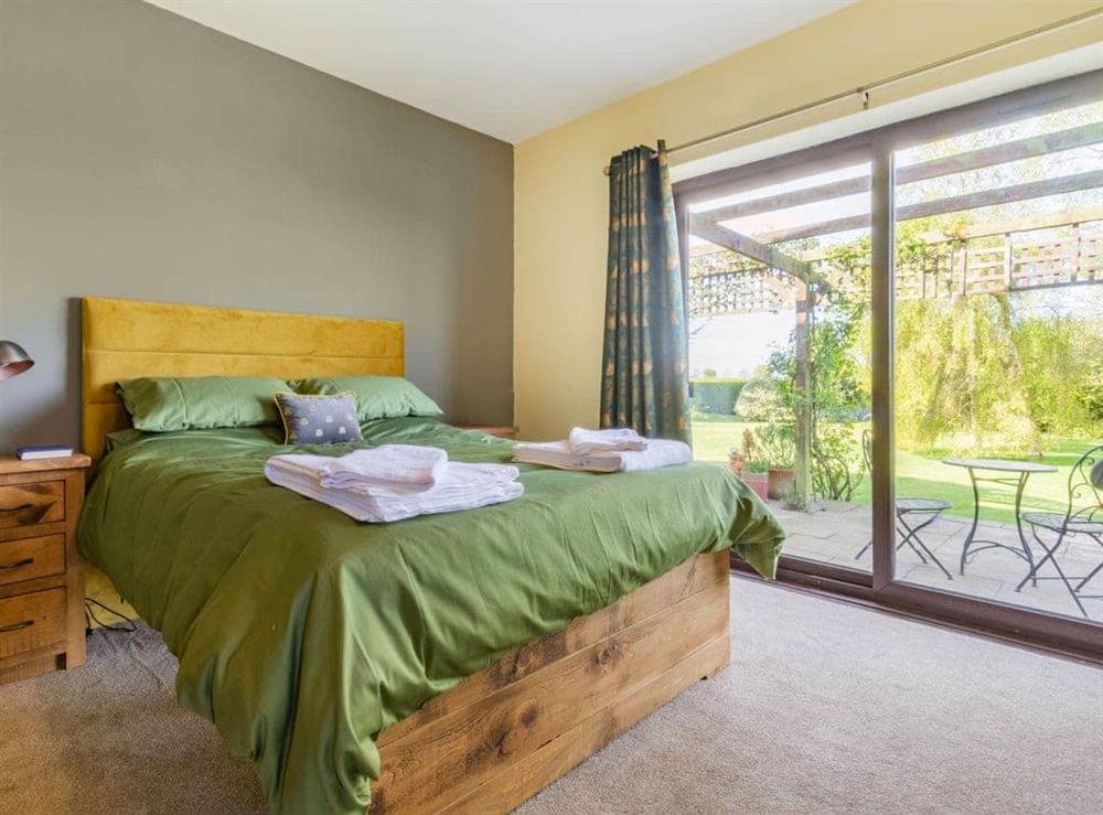 Double bedroom at The Poplars in Catwick, near Beverley, North Humberside