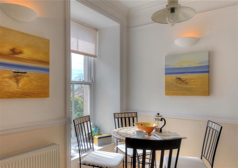 Dining room at The Portland Suite, Lyme Regis