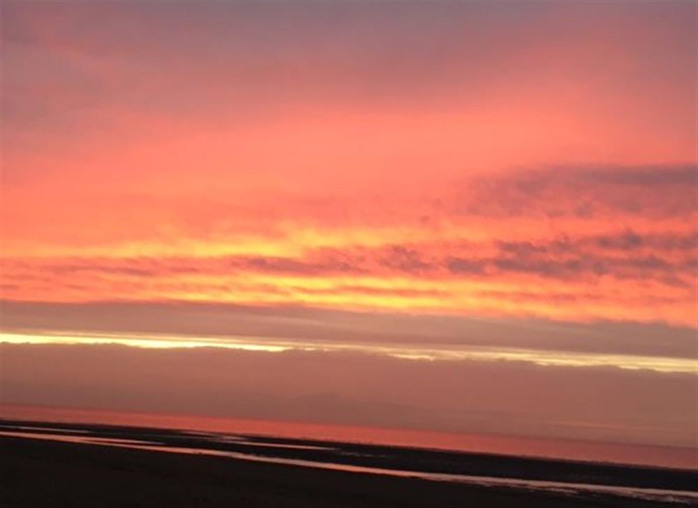 Enjoy the sunset from Old Hunstanton beach at The Potting Shed and Bothy, Ringstead near Hunstanton