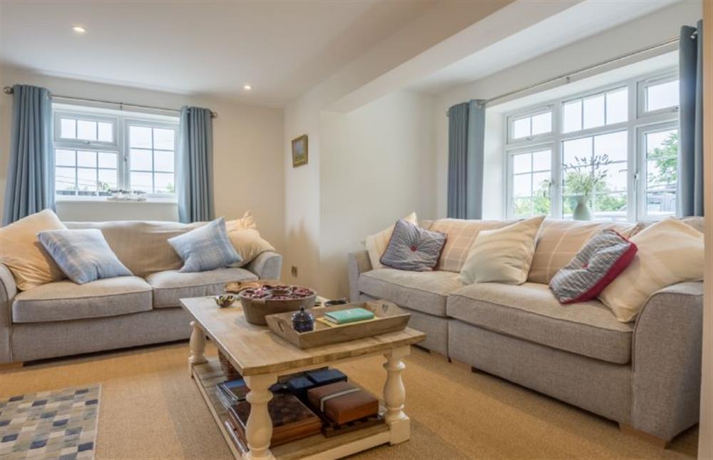 Ground floor: Sitting room with comfy sofas