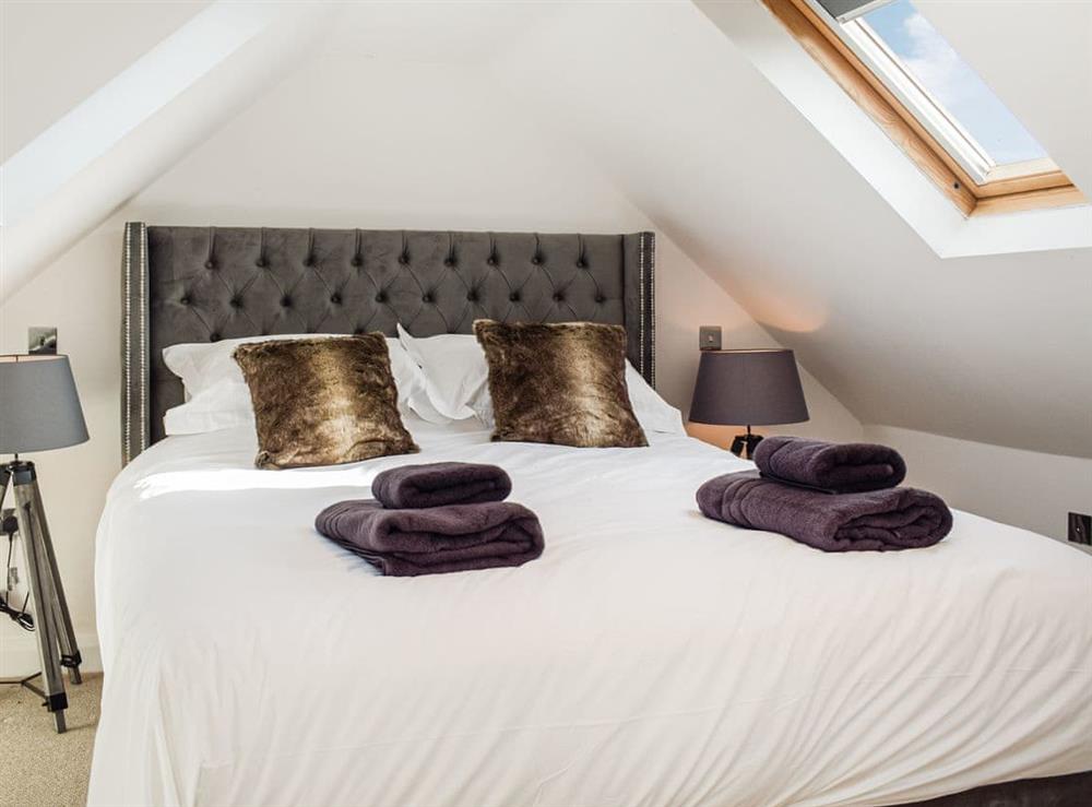 Double bedroom at The Potting Shed in Sutton, Herefordshire