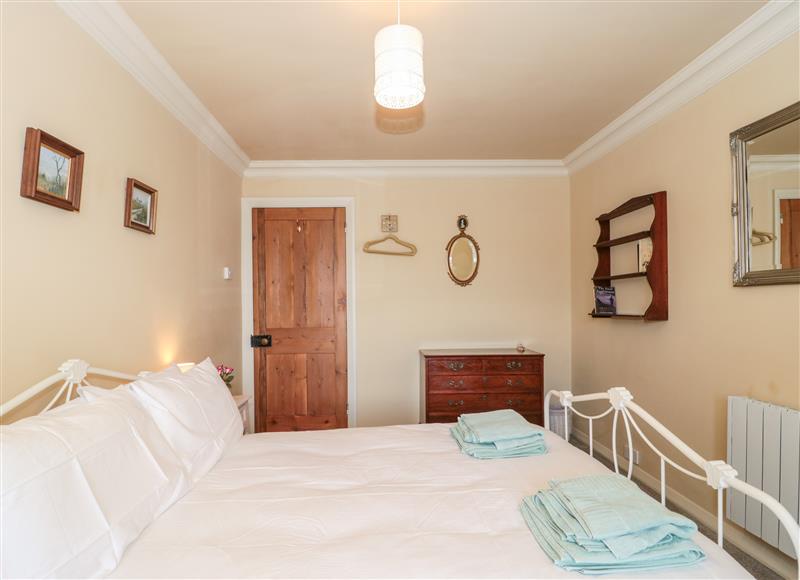 One of the 3 bedrooms at The Pound, Porlock