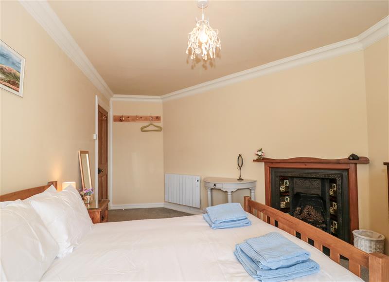 One of the bedrooms at The Pound, Porlock