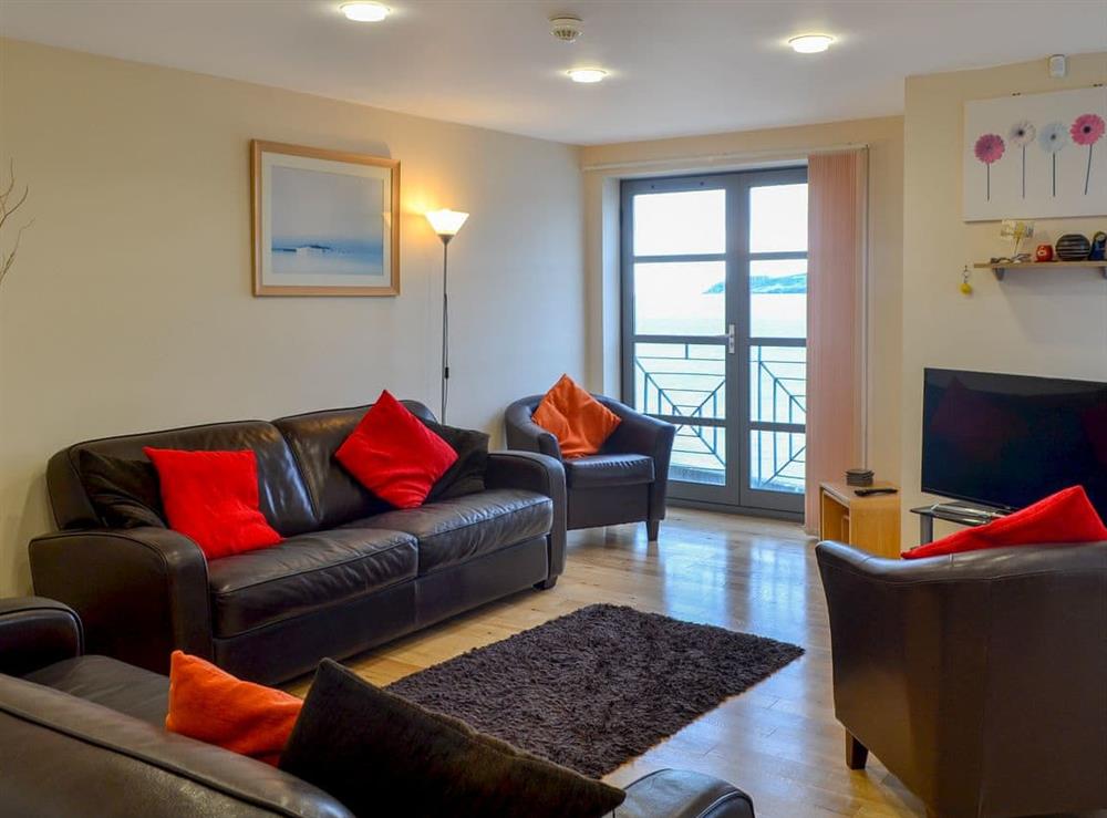 Open plan living space at The Quay in Red Wharf Bay,  Anglesey., Gwynedd