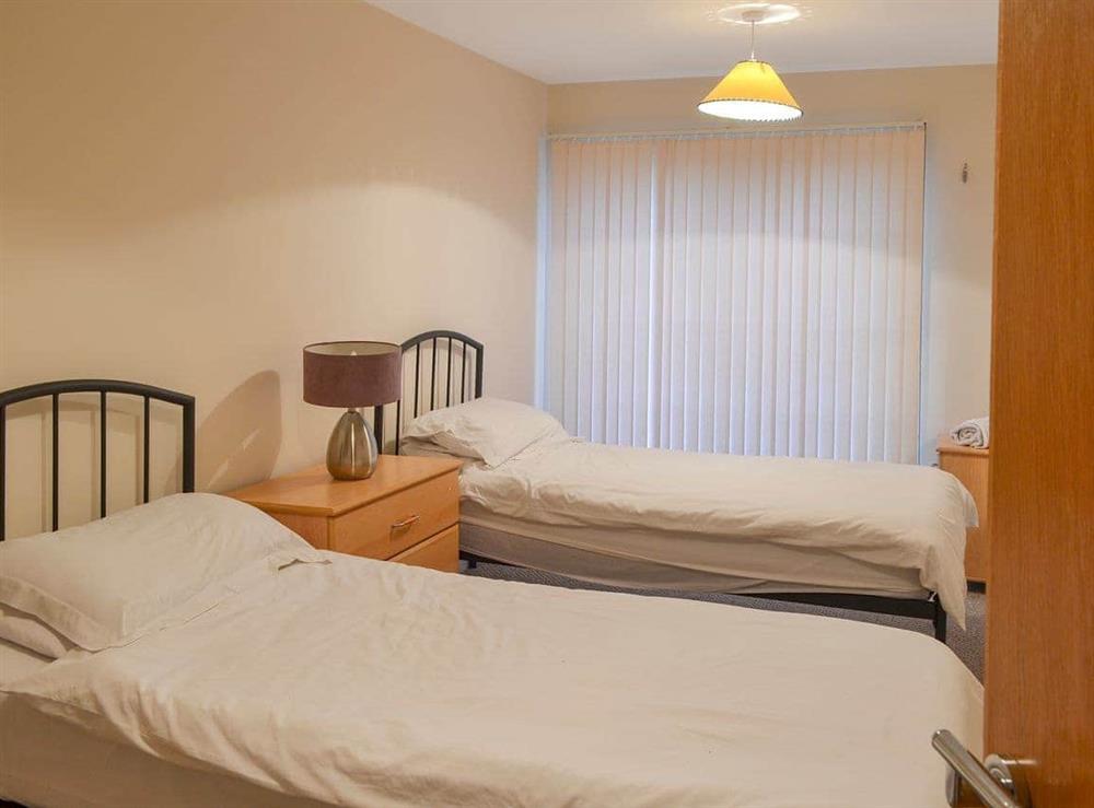 Twin bedroom at The Quay in Red Wharf Bay,  Anglesey., Gwynedd