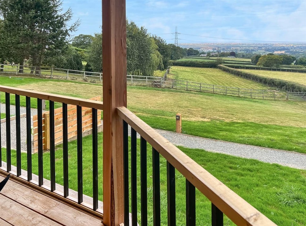 View at The Rabbit Hole in Abergele, Denbighshire