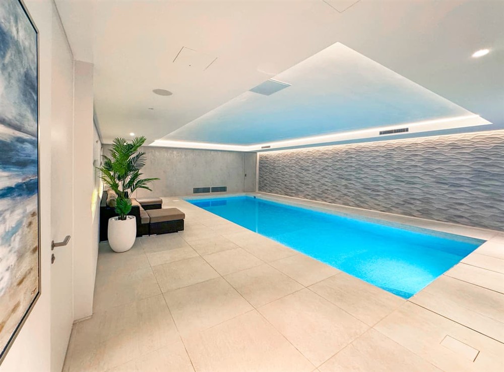Swimming pool at The Radlett Mansion in Radlett, Hertfordshire