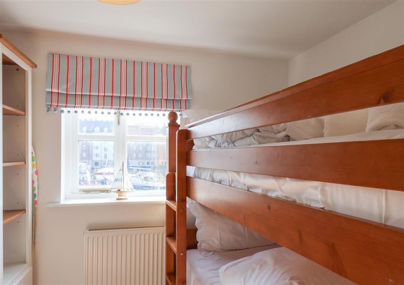 One of the bedrooms at The Railway Retreat, Whitby