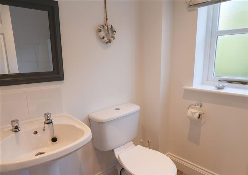 This is the bathroom at The Railway Retreat, Whitby