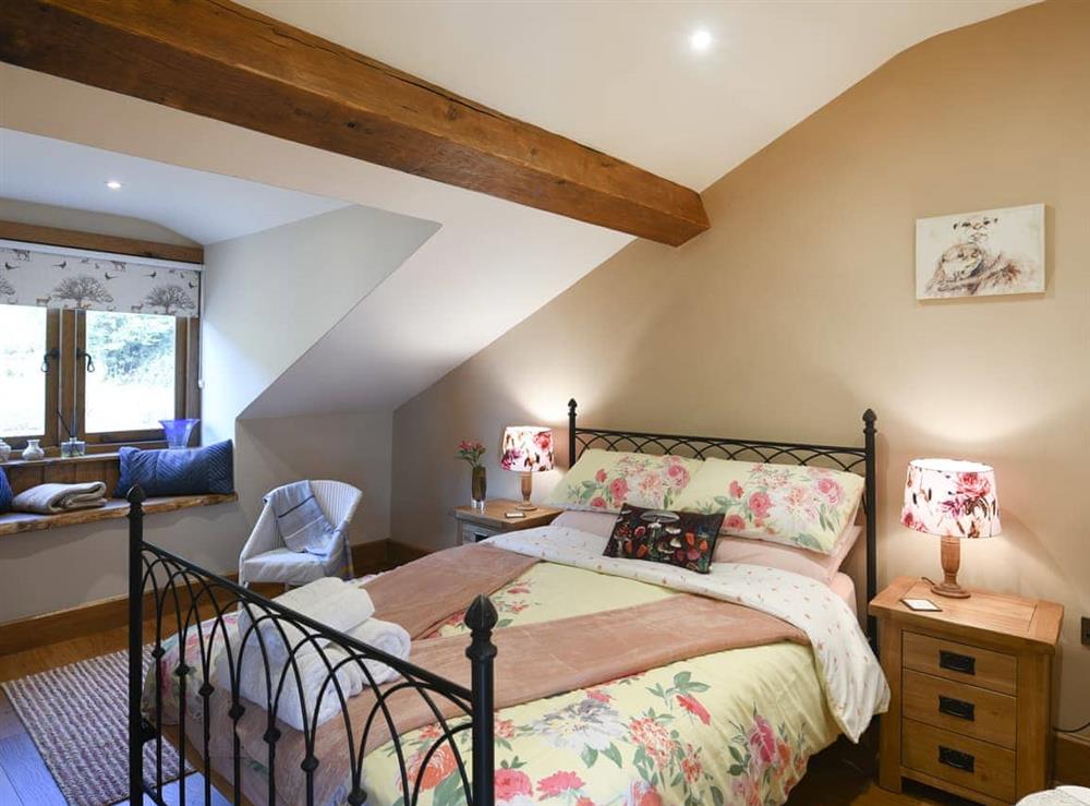 Double bedroom at The Red House in Bishops Castle, Shropshire