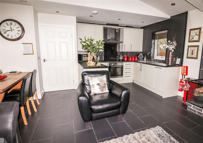 Relax in the living area at The Red, Llanerch Park near St Asaph