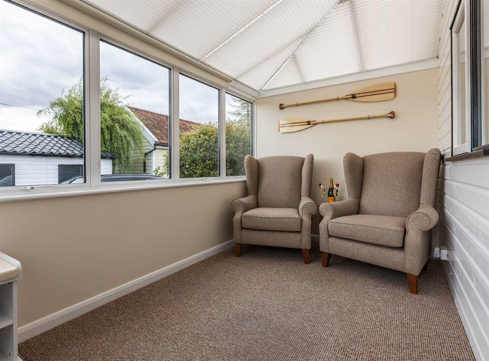 Sun room at The Reeds in Wroxham, Norfolk