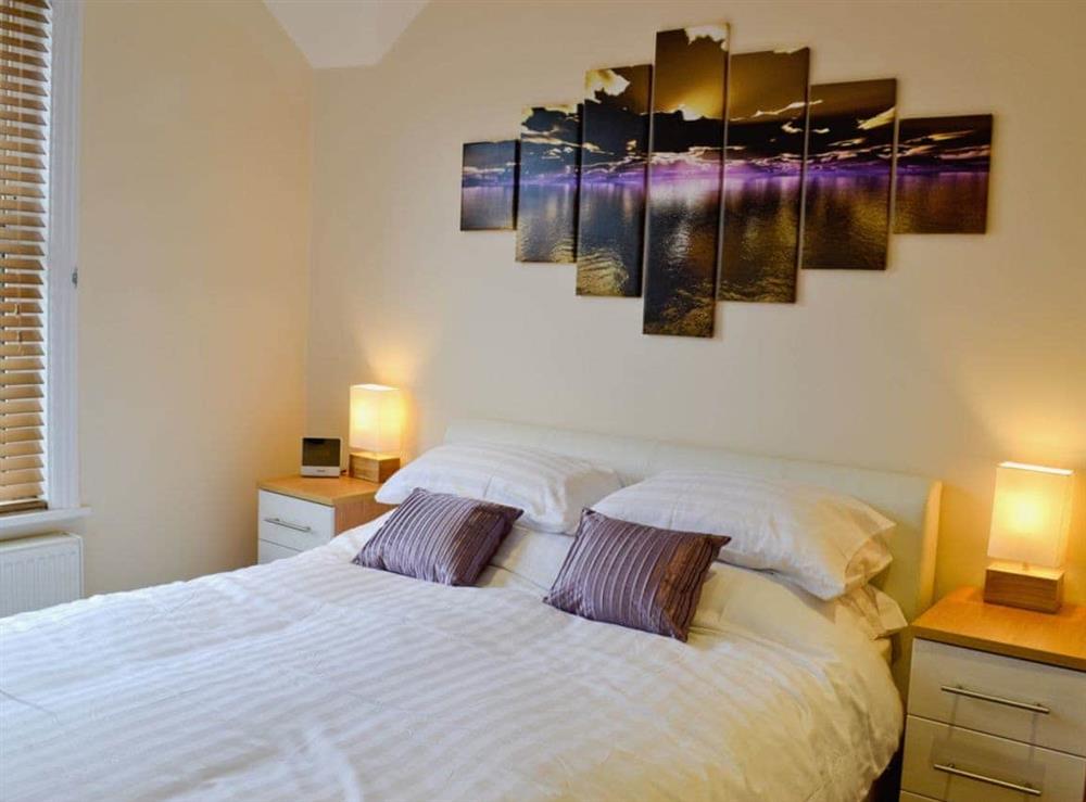 Double bedroom at The Reef Apartment in Sandown, Isle of Wight
