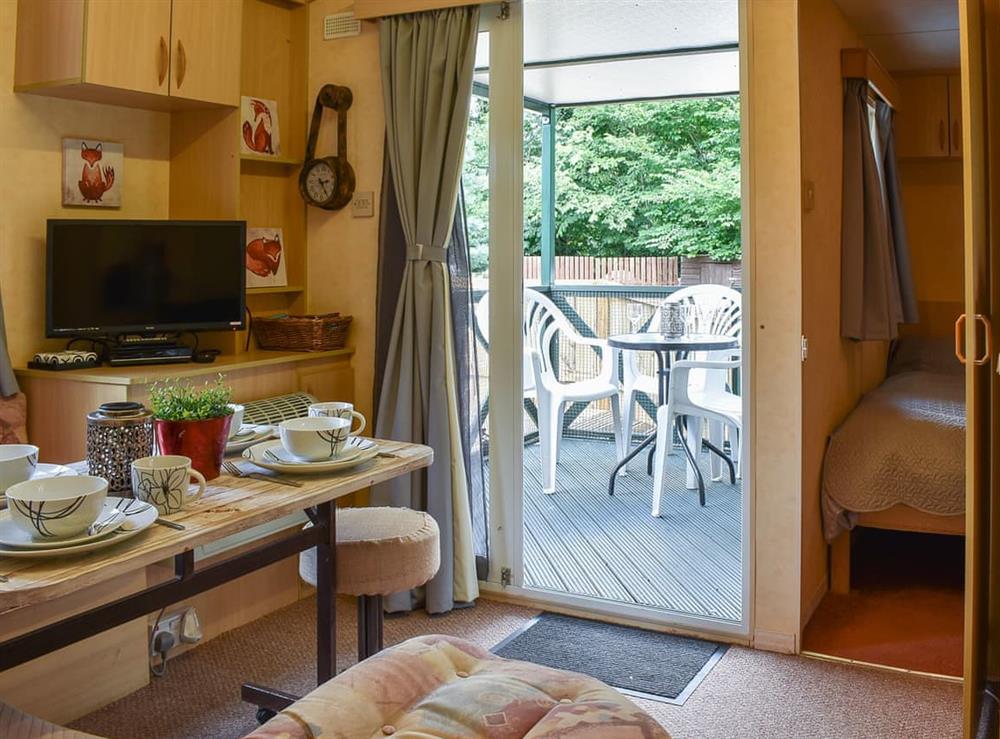 Living area at The Reme Villa in Scorton, near Richmond, North Yorkshire