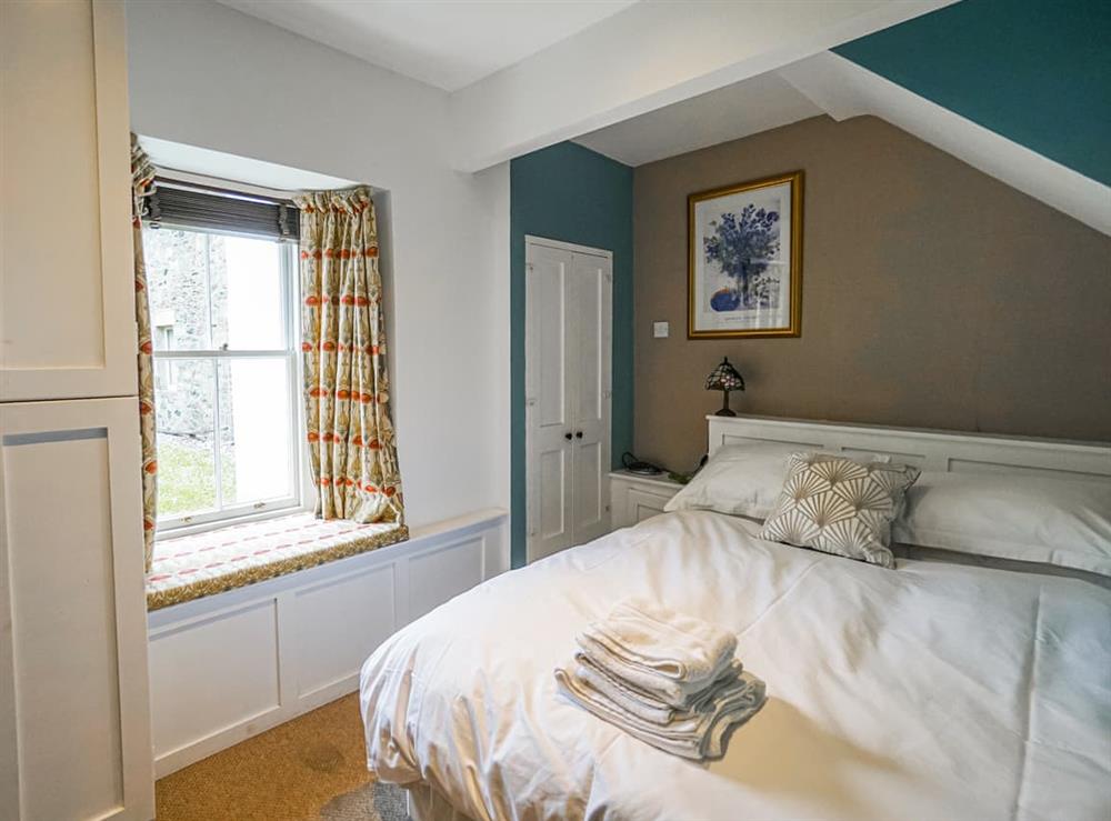 Double bedroom at The Rennie Mackintosh Retreat in Comrie, Perthshire